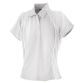 Blanc - Front - Finden & Hales - Polo sport - Femme