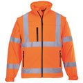 Orange - Front - Portwest - Veste Softshell haute visibilité - Unisexe