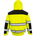 Jaune-Noir - Back - Portwest - Veste bomber haute visibilité - Homme