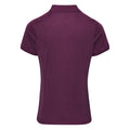 Aubergine - Back - Premier Coolchecker - Polo à manches courtes - Femme