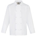 Blanc - Front - Premier - Veste de chef à manches longues - Unisexe