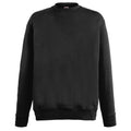 Noir - Front - Fruit Of The Loom - Sweatshirt uni - Homme