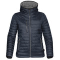 Bleu marine-Gris foncé - Front - Stormtech Gravity - Veste rembourrée - Femme