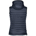 Bleu marine-Gris foncé - Back - Stormtech Gravity - Veste rembourrée sans manches - Femme