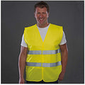 Jaune - Back - Yoko - Gilet de sécurité - Hommes