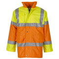 Jaune-Orange - Front - Yoko - Veste haute visibilité - Homme