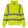 Jaune - Front - Yoko - Sweatshirt haute visibilité - Homme