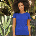 Bleu roi - Back - Fruit of the Loom - T-shirt - Femme