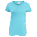 Bleu ciel - Front - Fruit of the Loom - T-shirt - Femme