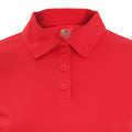 Rouge - Back - Fruit Of The Loom - Polo sport - Femme