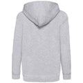 Gris chiné - Back - Fruit Of The Loom - Sweat à capuche - Enfant unisexe