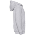 Gris chiné - Side - Fruit Of The Loom - Sweat à capuche - Enfant unisexe