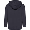 Bleu marine foncé - Back - Fruit Of The Loom - Sweat à capuche - Enfant unisexe