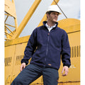 Bleu marine - Side - Result Work-Guard - Veste de travail en micro polaire - Homme