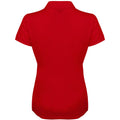 Rouge - Back - Henbury - Polo uni - Femme