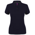 Bleu marine - Front - Henbury - Polo uni - Femme