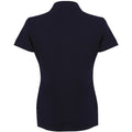 Bleu marine - Back - Henbury - Polo uni - Femme