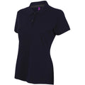 Bleu marine - Lifestyle - Henbury - Polo uni - Femme