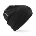 Noir - blanc - Front - Beechfield - Bonnet - Hommes