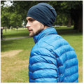 Bleu marine-Blanc - Back - Beechfield - Bonnet - Hommes