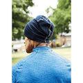 Bleu marine-Blanc - Side - Beechfield - Bonnet - Hommes