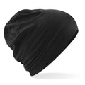 Noir-Noir - Front - Beechfield - Bonnet - Hommes