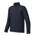 Bleu marine - gris - Back - Stormtech - Blouson en Softshell ORBITER - Homme