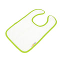 Blanc - Vert fluo - Front - A&R Towels - Bavoir