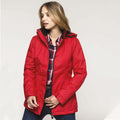 Rouge - Back - Kariban - Parka - Femme