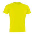 Jaune - Front - Spiro - T-shirt IMPACT AIRCOOL - Mixte