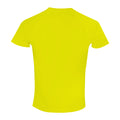 Jaune - Back - Spiro - T-shirt IMPACT AIRCOOL - Mixte