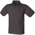 Gris charbon - Front - Henbury - Polo à manches courtes - Homme