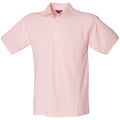 Rose pâle - Front - Henbury - Polo à manches courtes - Homme