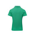 Vert - Back - Premier - Polo COOLCHECKER PLUS - Femme