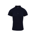 Bleu marine - Front - Premier - Polo COOLCHECKER PLUS - Femme