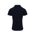 Bleu marine - Back - Premier - Polo COOLCHECKER PLUS - Femme