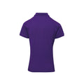 Violet - Back - Premier - Polo COOLCHECKER PLUS - Femme