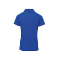 Bleu roi - Back - Premier - Polo COOLCHECKER PLUS - Femme