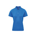 Bleu saphir - Front - Premier - Polo COOLCHECKER PLUS - Femme