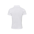 Blanc - Back - Premier - Polo COOLCHECKER PLUS - Femme