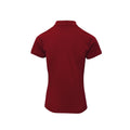 Bordeaux - Back - Premier - Polo COOLCHECKER PLUS - Femme