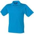 Bleu saphir - Front - Henbury - Polo à manches courtes - Homme