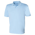 Bleu clair - Front - Henbury - Polo à manches courtes - Homme