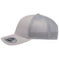 Argent - Front - Yupoong - Lot de 2 casquettes FLEXFIT - Adulte