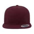 Bordeaux-Bordeaux - Back - Yupoong - Lot de 2 casquettes ajustables - Homme