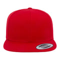 Rouge profond - Back - Yupoong - Lot de 2 casquettes ajustables - Homme