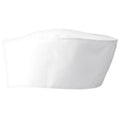 Blanc - Front - Premier - Calot de chef (Lot de 2)