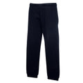 Bleu marine profond - Front - Fruit Of The Loom - Pantalon de jogging - Enfant (Lot de 2)