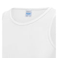 Blanc - Back - Débardeur sport uni Just Cool - Homme