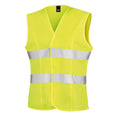 Jaune fluo - Front - Result - Gilet de sécurité - Femme (Lot de 2)